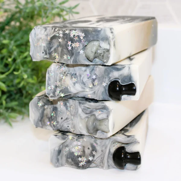 Sea Salt Bamboo Orchid Charcoal Soap Bar