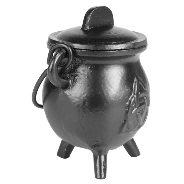 Cast Iron Cauldron Small Triquetra - Image 2