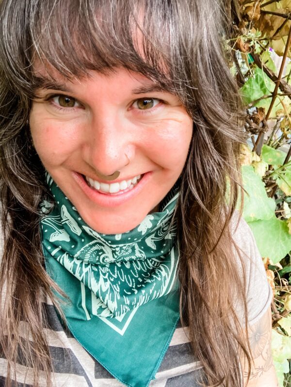 Green Woodland Bandana - Image 2