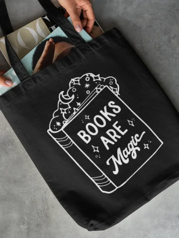 Books Are Magic Tote Bag