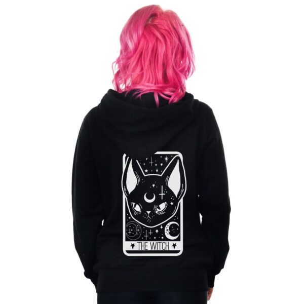 "The Witch" Tarot Card Zip Hoodie