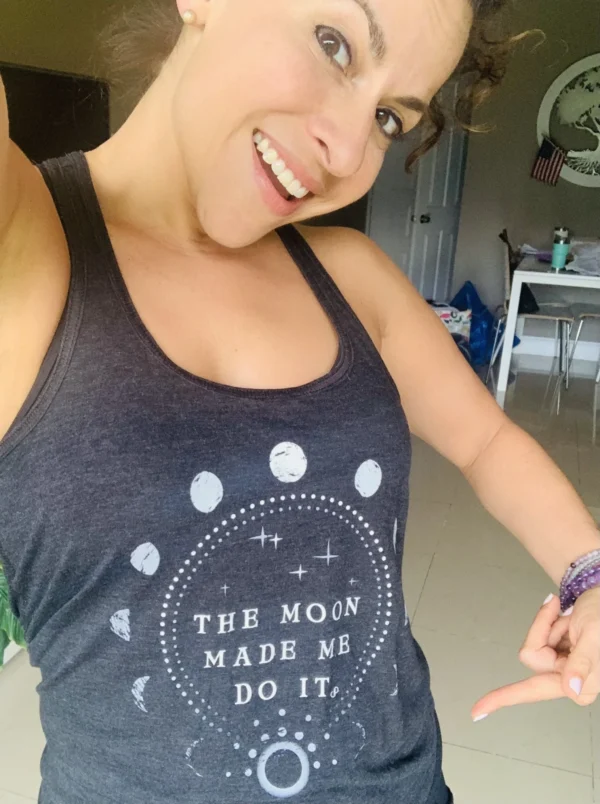 "The Moon Made Me Do It" Tank Top - Image 3